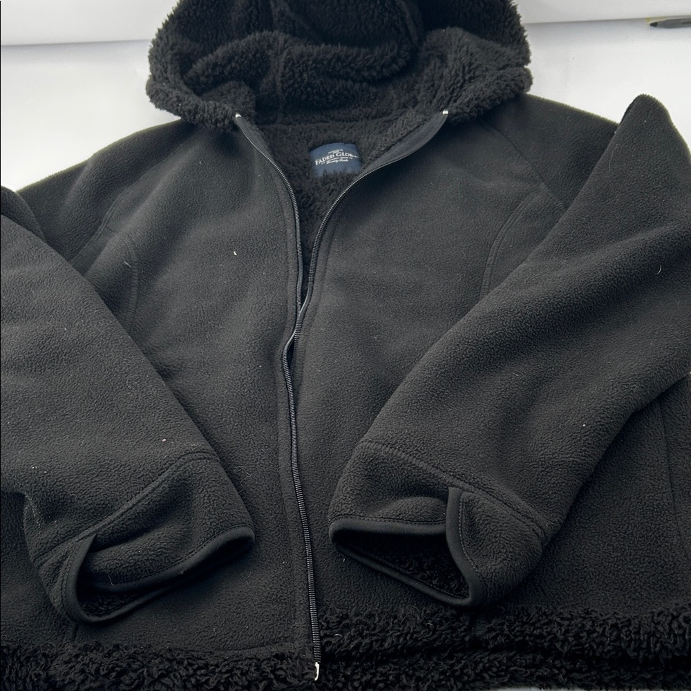 Faded Glory Charcoal Fleece Jacket